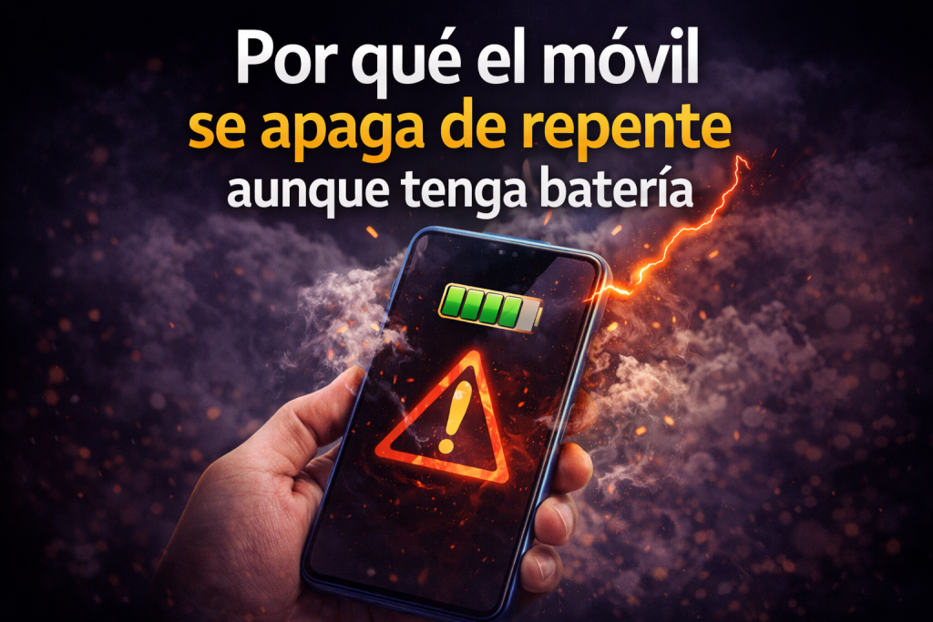 el móvil se apaga