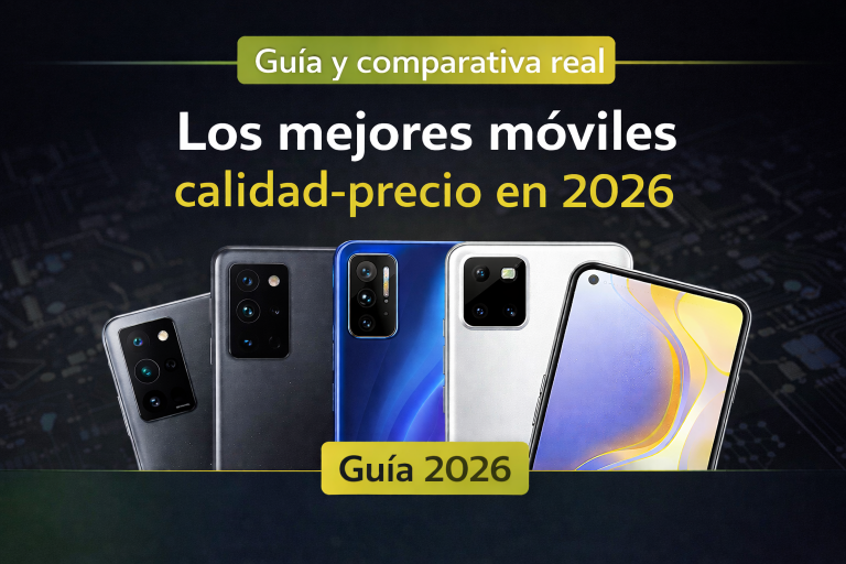 los mejores móviles calidad-precio en 2026 (guía comparativa y eal